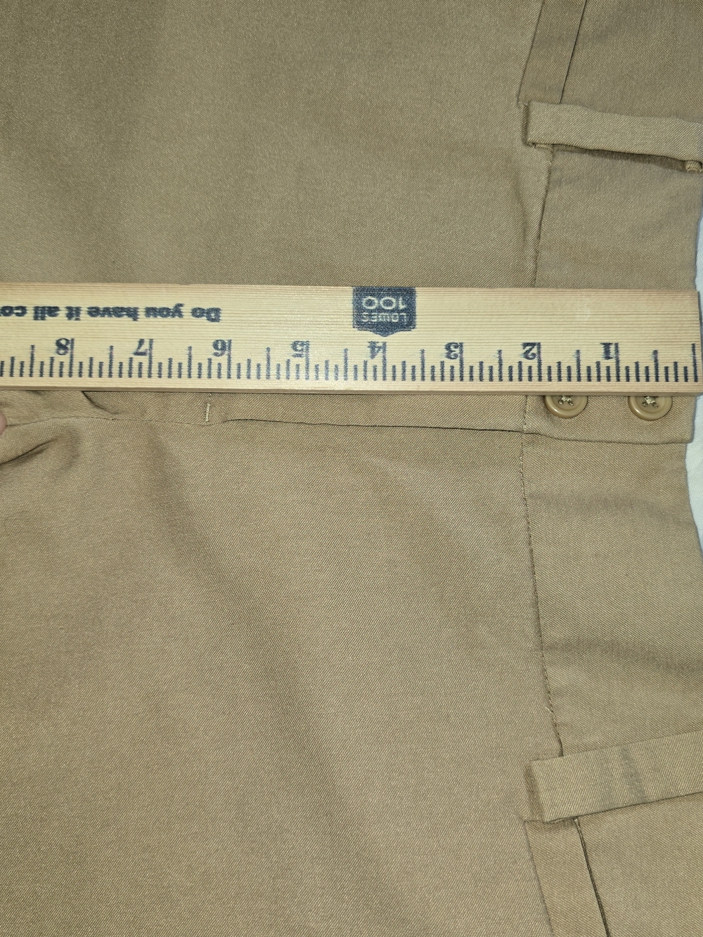 *Express Editor Pant signature style tailored fit wide-leg Size 8 - Picture 13 of 14